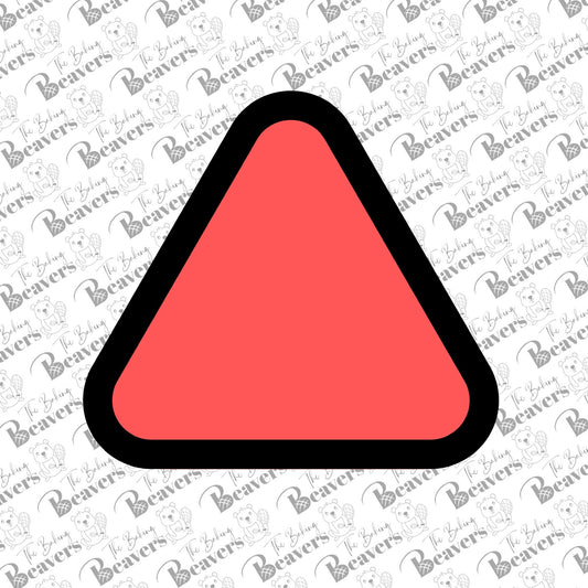 Rounded Corner Triangle Cookie Cutter
