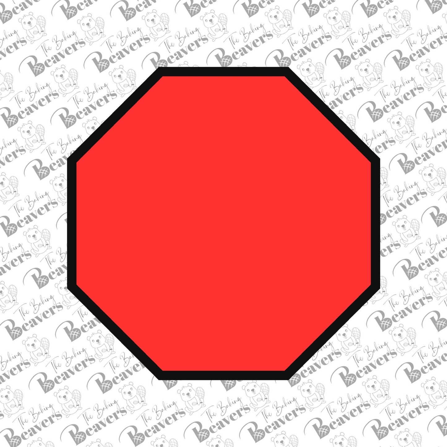 Octagon Cookie Cutter (may want to size down)