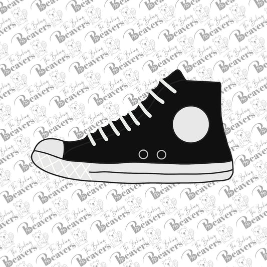 Chucks Shoe Cookie Cutter (recommend sizing up)