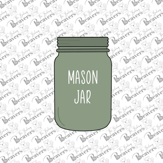 Mason Jar Cookie Cutter