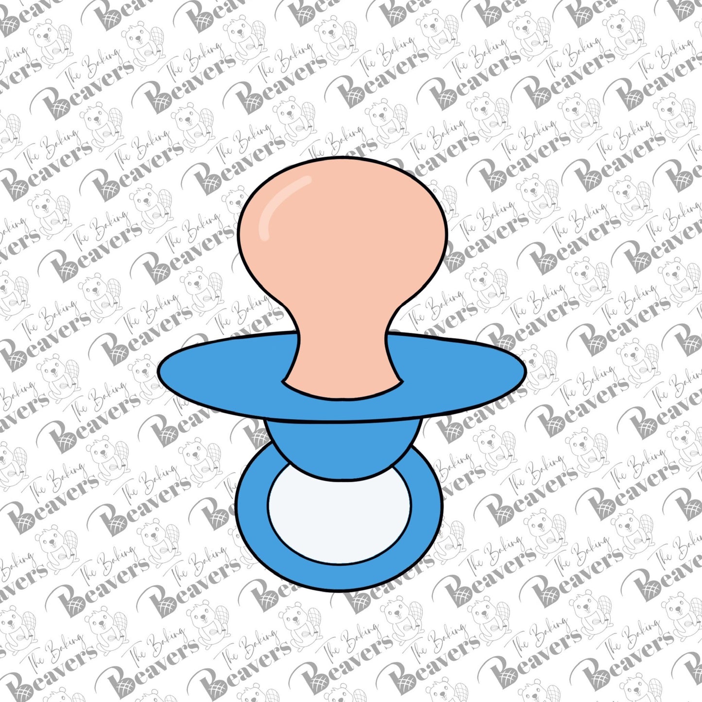 Baby Pacifier Cookie Cutter
