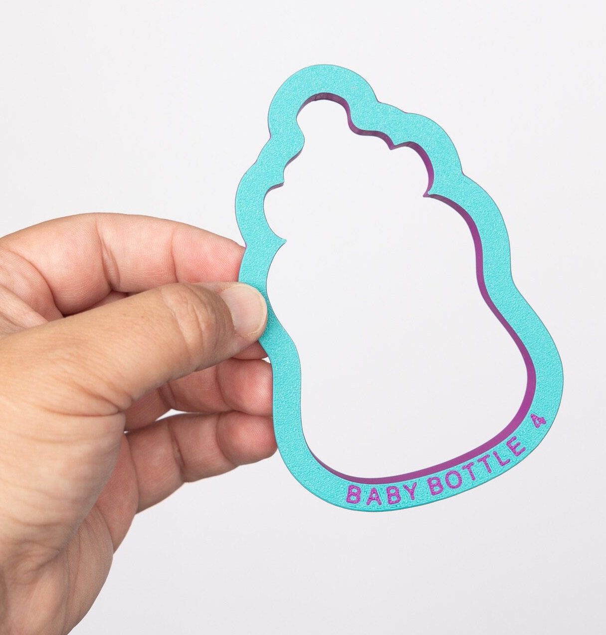 Curved Baby Bottle Cookie Cutter