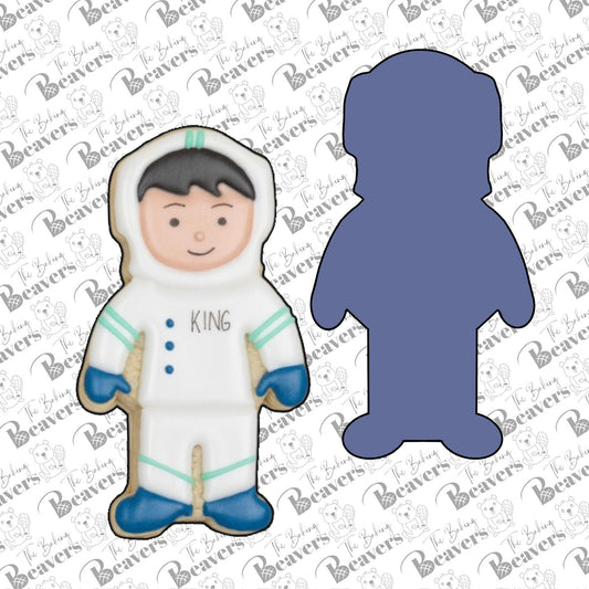 Astronaut Cookie Cutter (recommend sizing up)