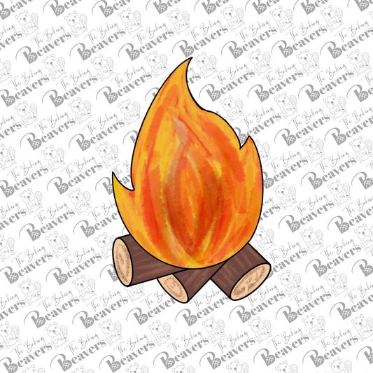 Campfire Cookie Cutter (recommend sizing up)