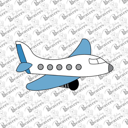 Air Plane Cookie Cutter (recommend sizing up)