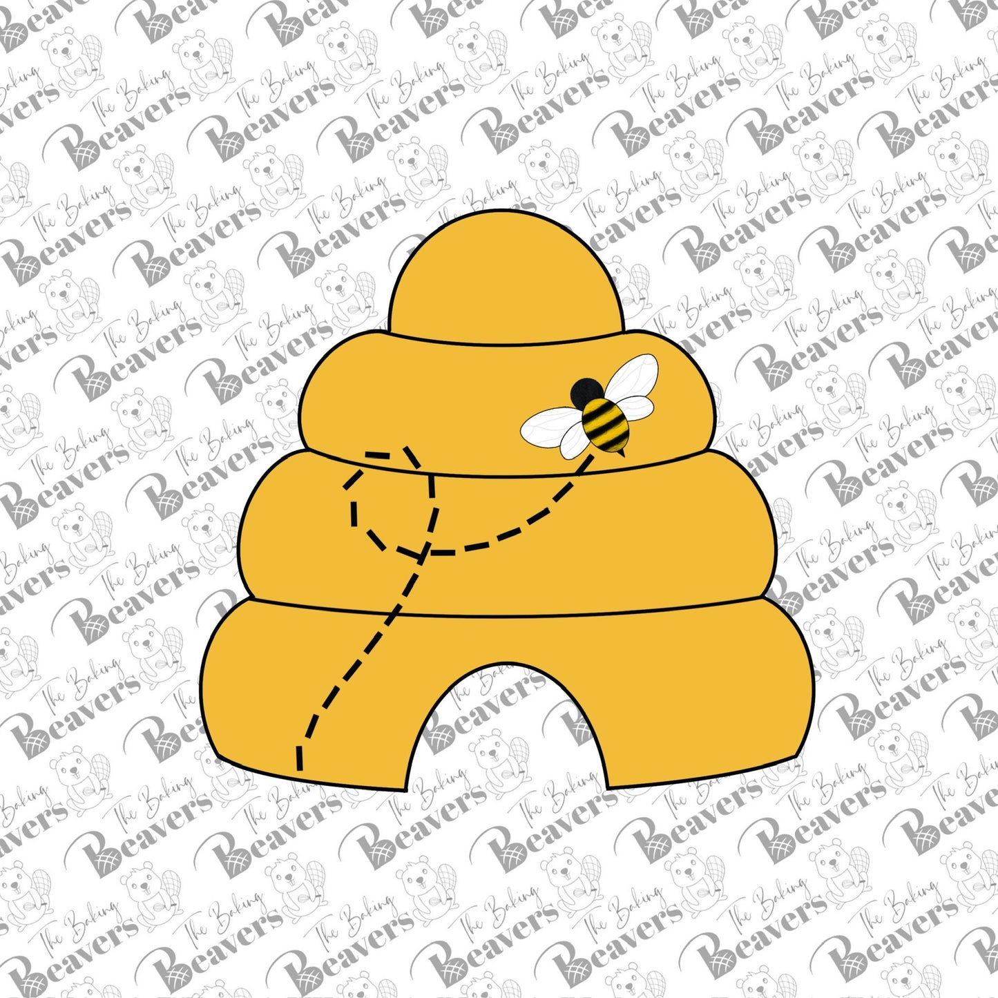 Bee Hive Cookie Cutter