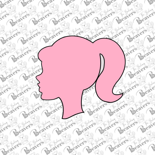 Doll Head Cookie Cutter