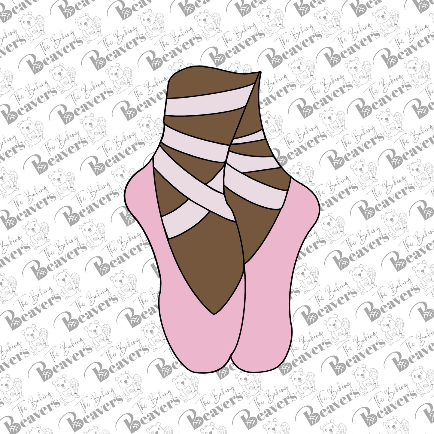 Ballerina Slippers Cookie Cutter