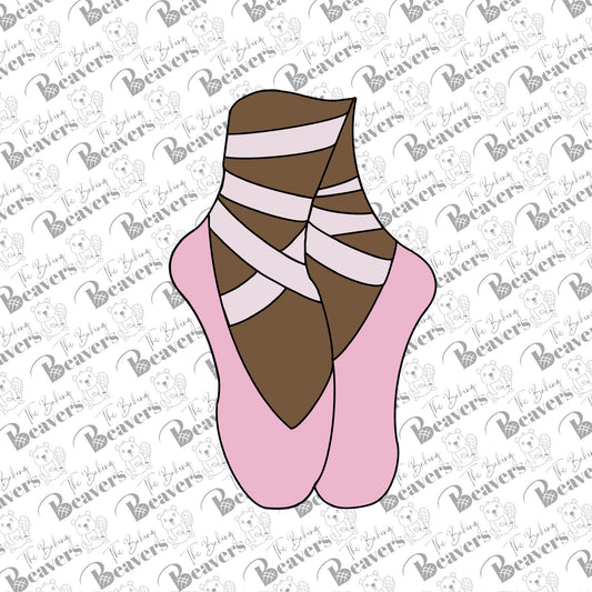 Ballerina Slippers Cookie Cutter