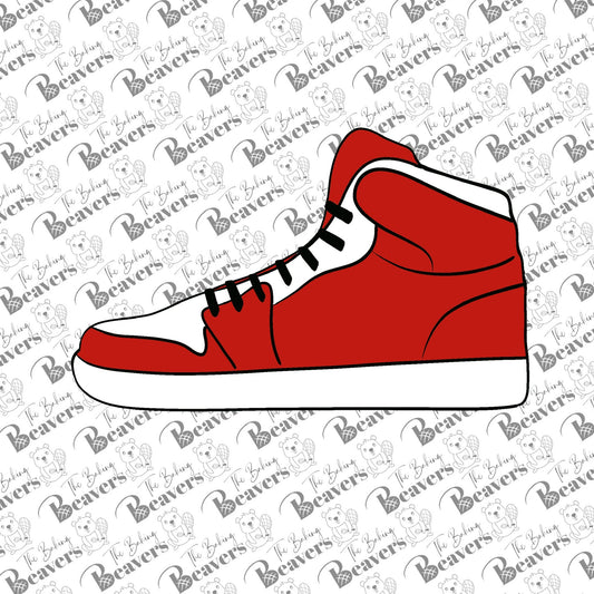 Sneaker Cookie Cutter (recommend sizing up)