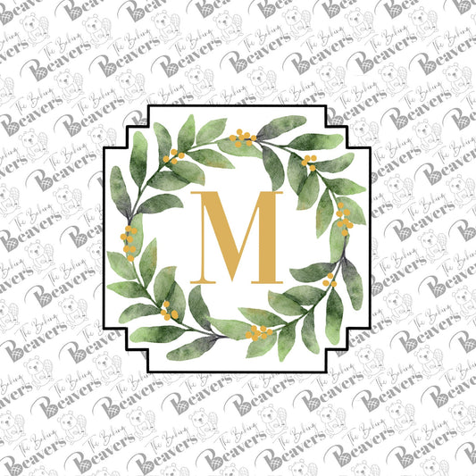 Square plaque with 4 Cut Corners - Cookie Cutter