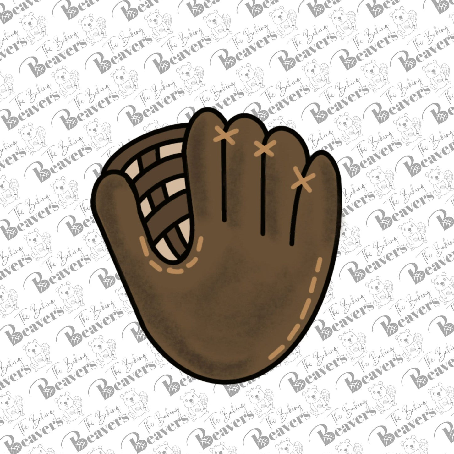 Baseball Glove Cookie Cutter