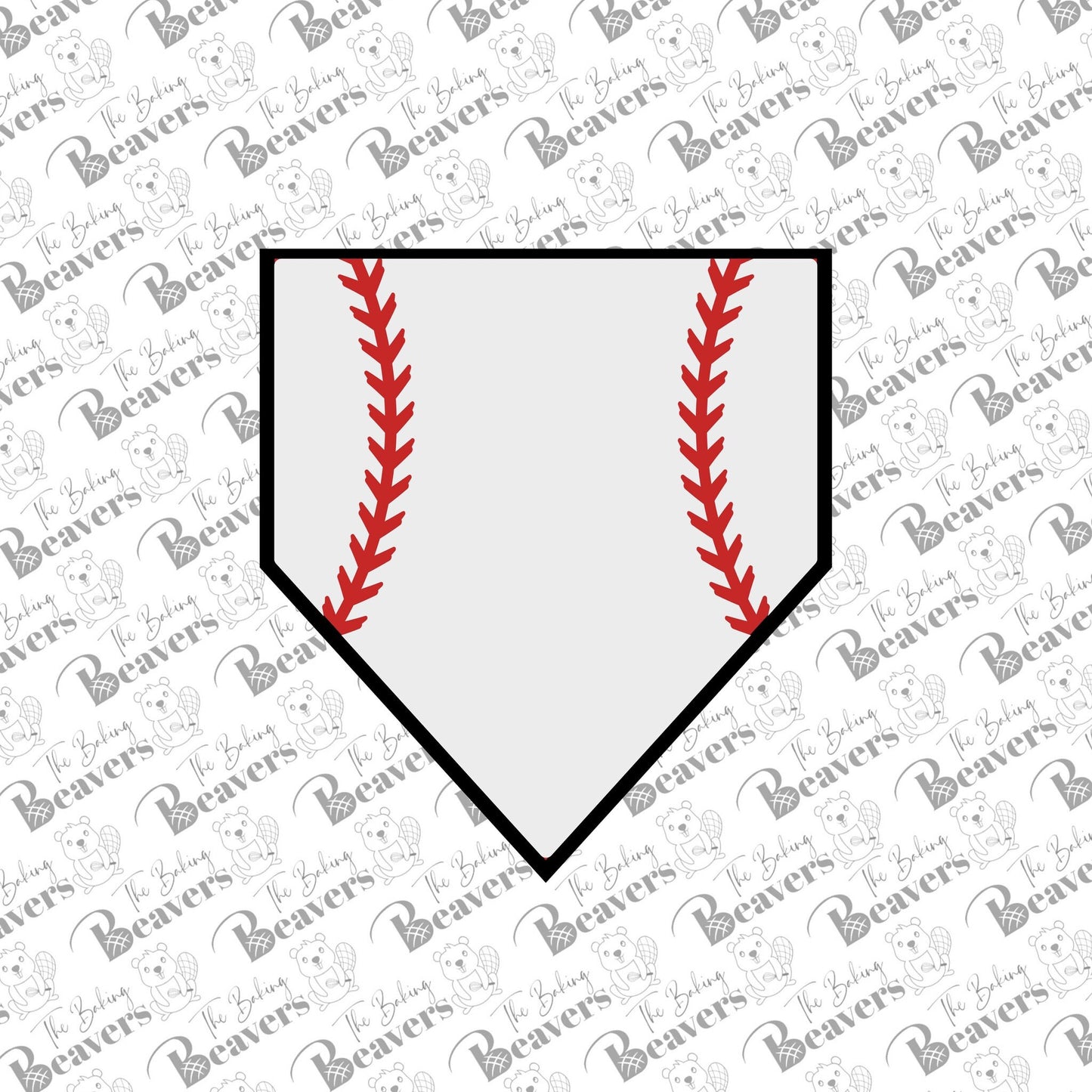Home Plate Cookie Cutter