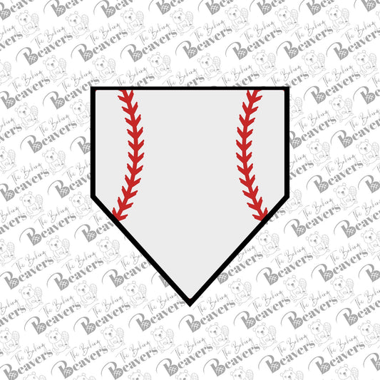 Home Plate Cookie Cutter