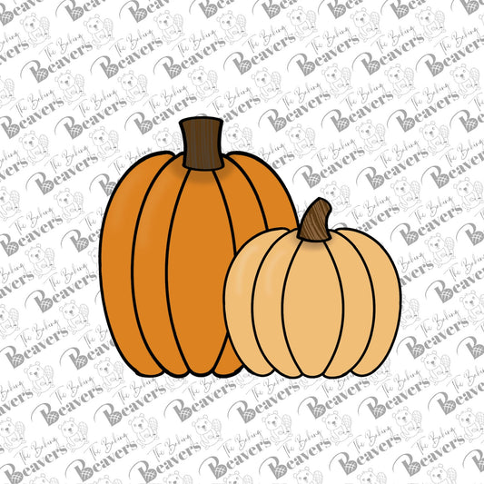 Pumpkin Pair Cookie Cutter