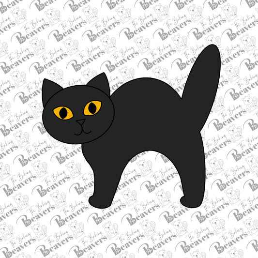 Halloween Black Cat Cookie Cutter