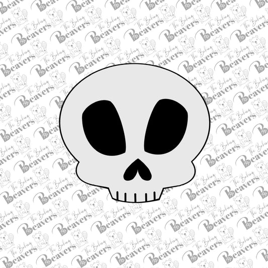 Skull without Lower Jaw Cookie Cutter