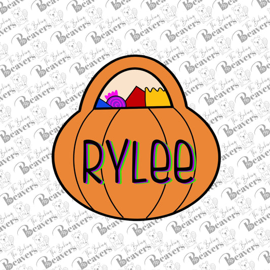 Trick or Treat Bag Cookie Cutter