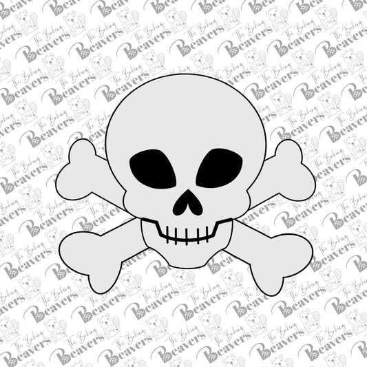 Skull & Crossbones Cookie Cutter