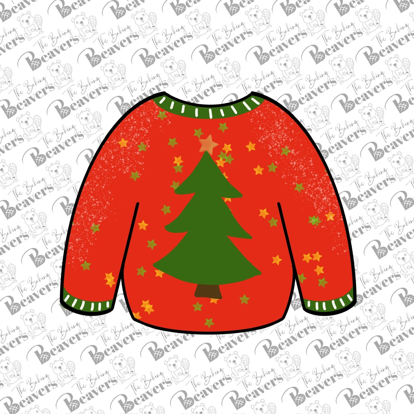 Sweater Cookie Cutter | Ugly Sweater Cookie cutter | Long Sleeve Shirt/Sweater Cookie Cutter