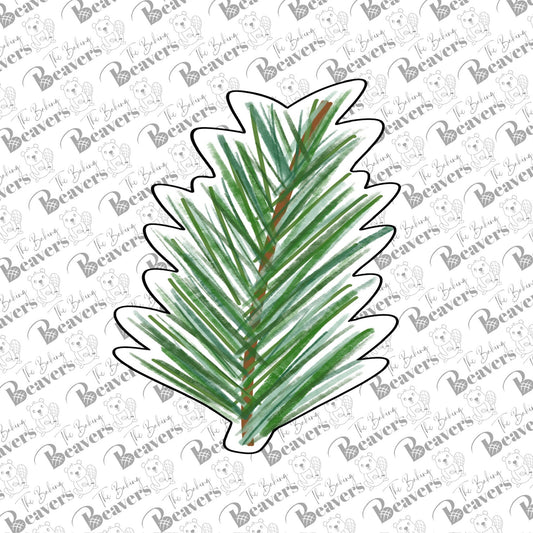 Wide Pine Bough Cookie Cutter