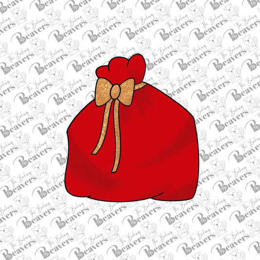 Santa's Toy Bag Cookie Cutter