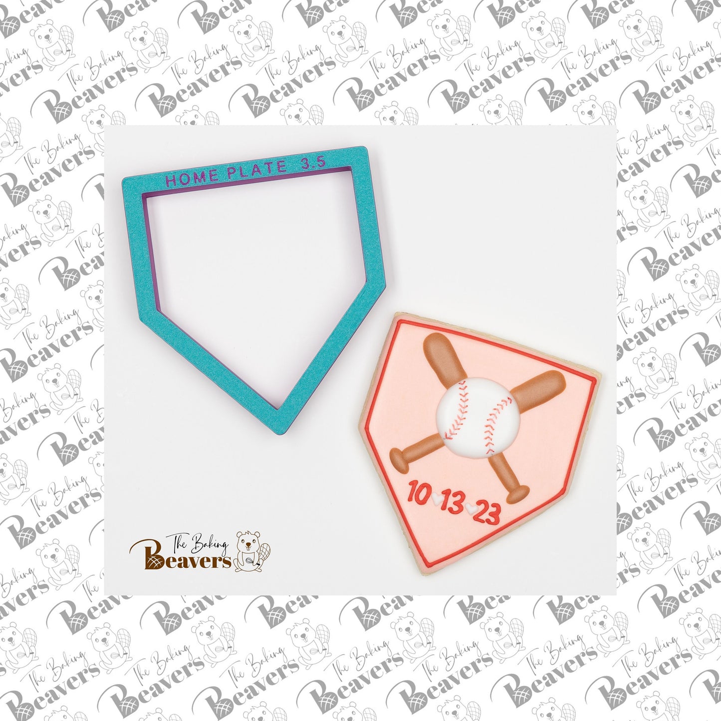 Home Plate Cookie Cutter