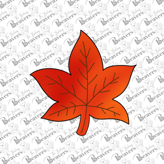 Fall Leaf (Sweet gum) Cookie Cutter