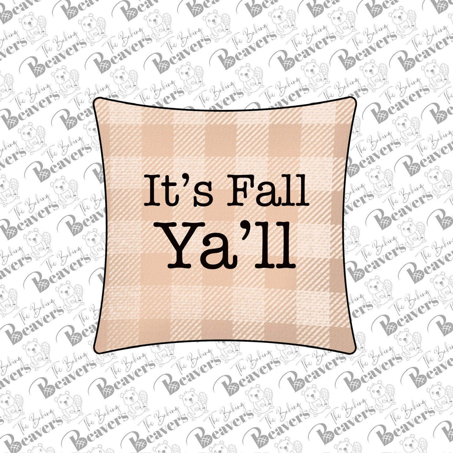 Fall Throw Pillow Cookie Cutter