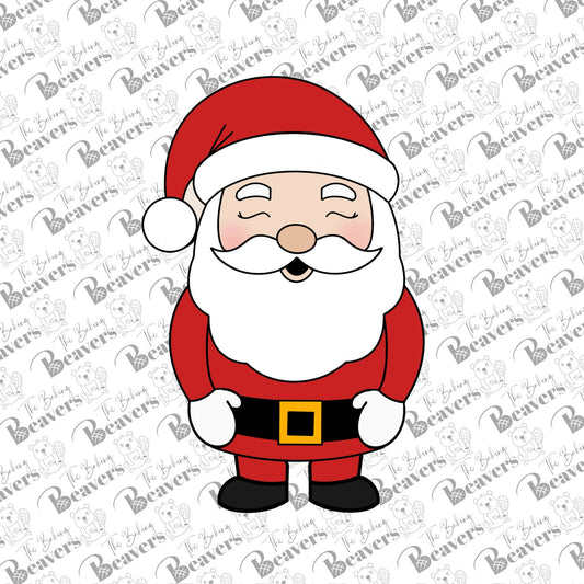 Santa Claus (Full Body) Cookie Cutter
