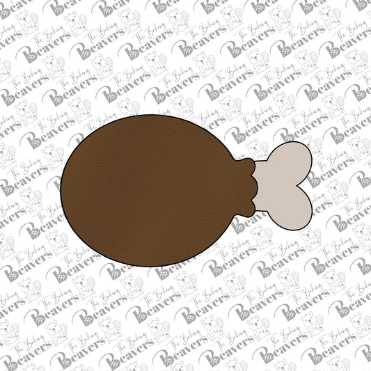 Turkey Leg Cookie Cutter |Thanksgiving turkey cookie cutter