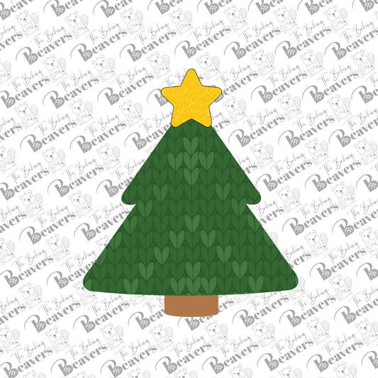 Christmas Tree with Star Cookie Cutter