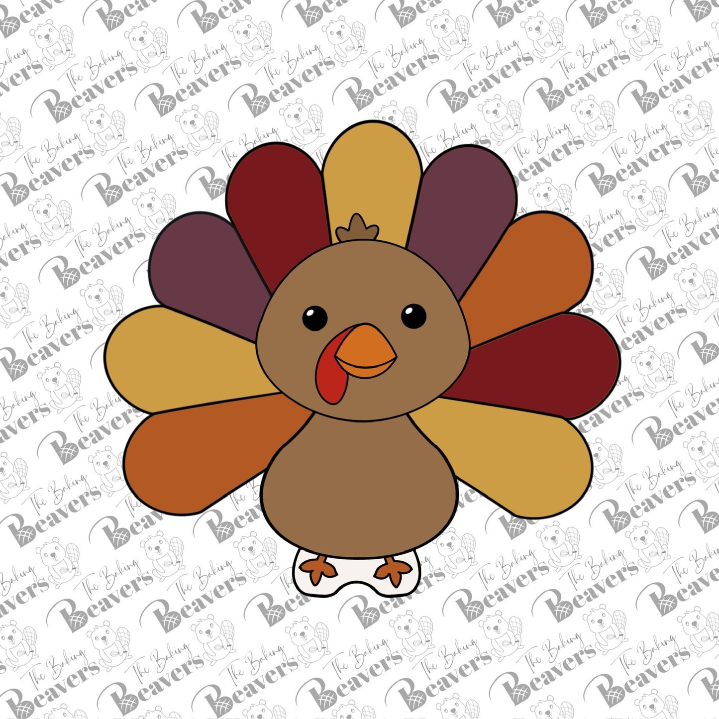 Turkey (full body) Cookie Cutter
