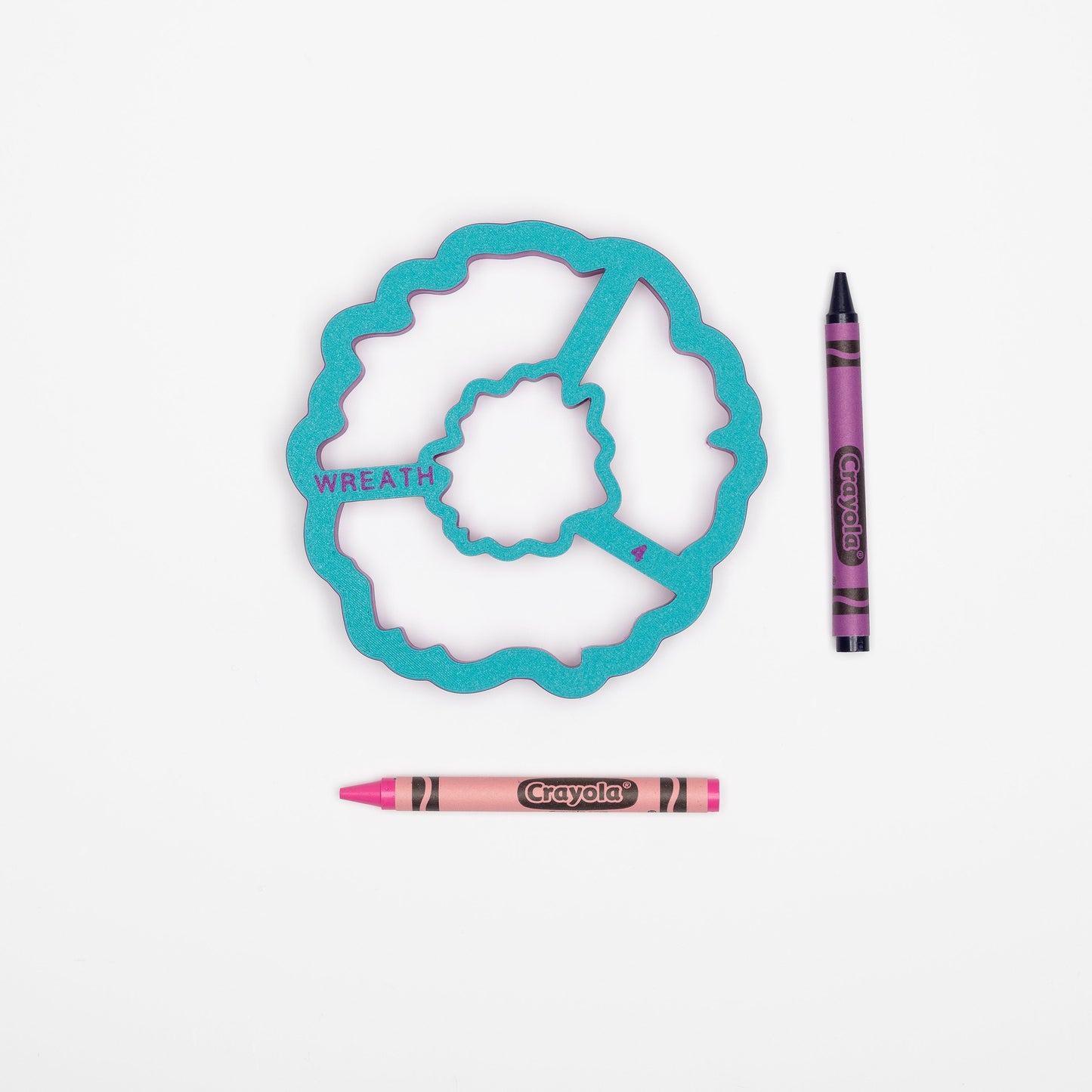Wreath Cookie Cutter (with or without center cut out)