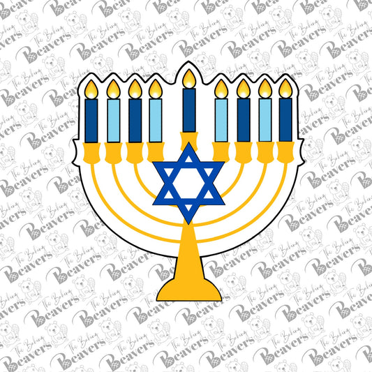 Menorah Cookie Cutter