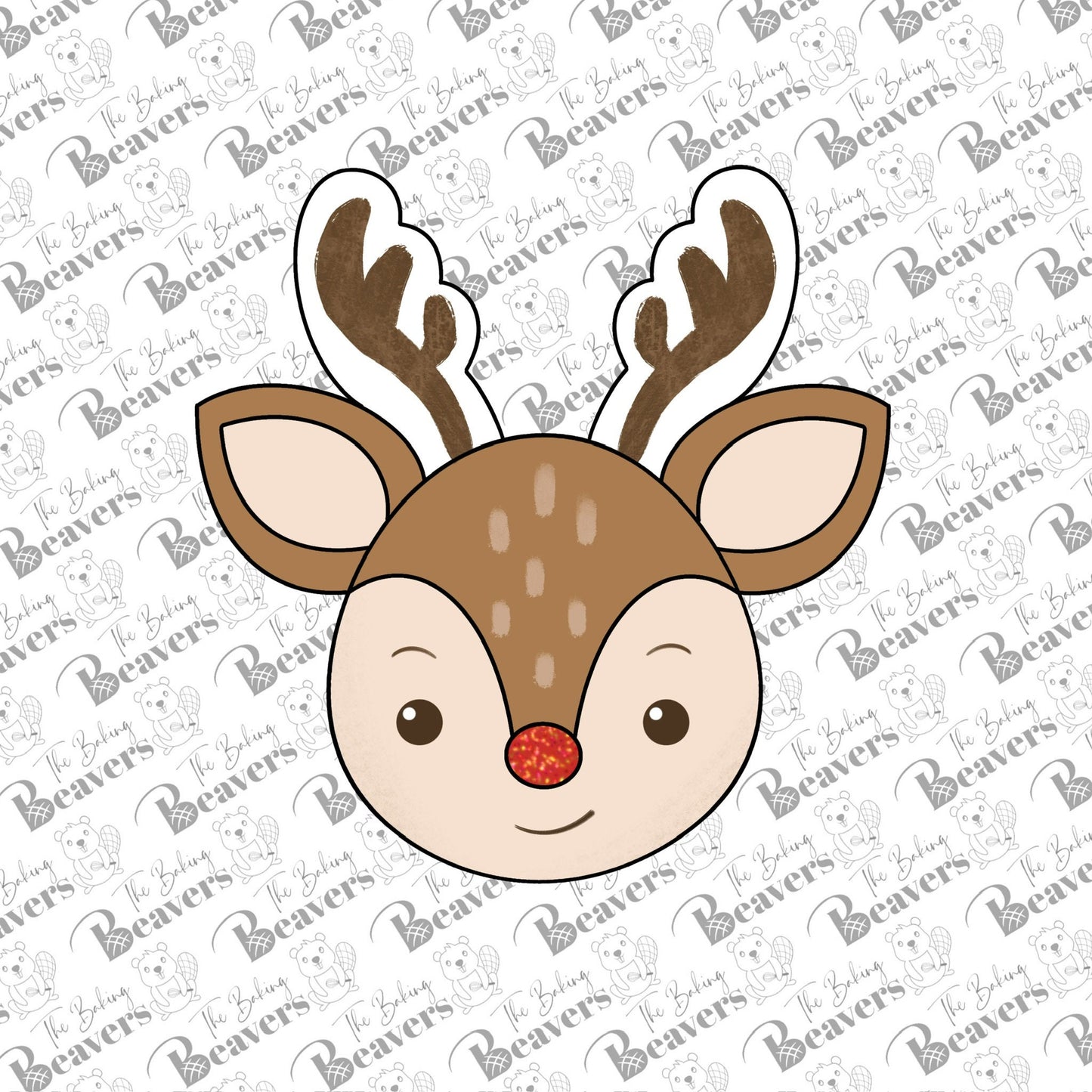 Reindeer Face Cookie Cutter
