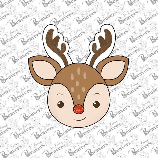 Reindeer Face Cookie Cutter