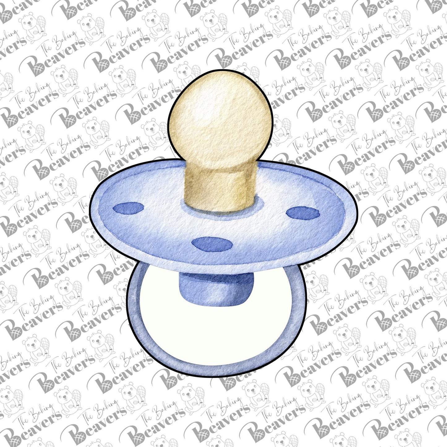 Baby Pacifier (version #2) Cookie Cutter