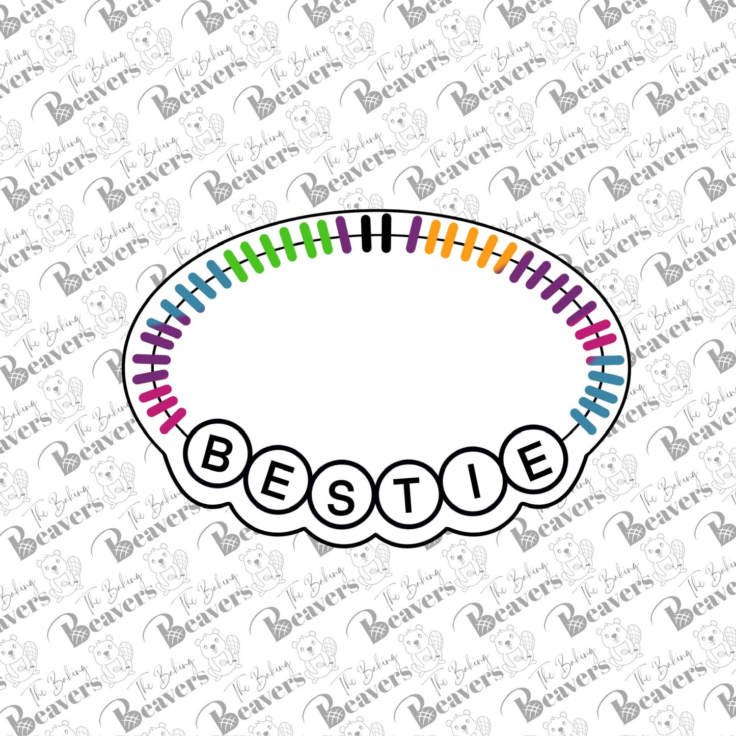 Friendship Bracelet Cookie Cutter