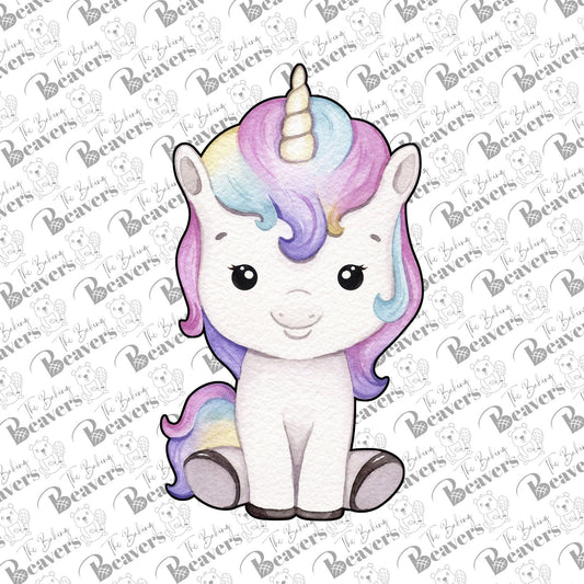 Unicorn (Front Facing) Cookie Cutter