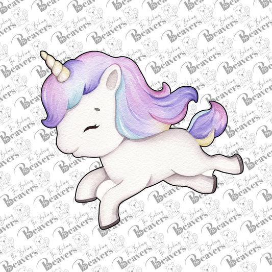 Jumping Unicorn Cookie Cutter