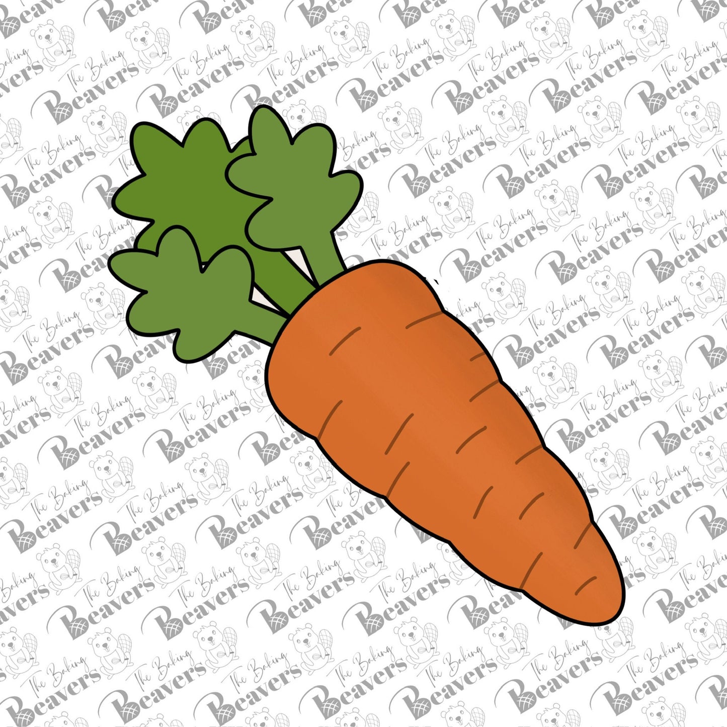 Realistic Carrot Cookie Cutter