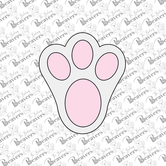 Bunny Paw/Foot Cookie Cutter