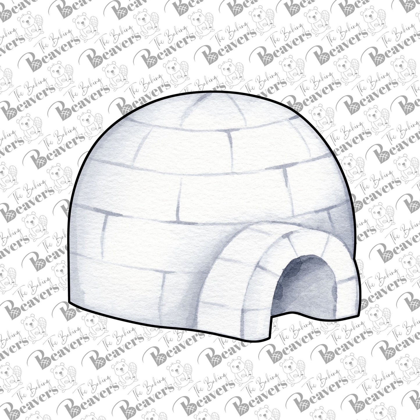 Igloo Cookie Cutter (may way to size down)