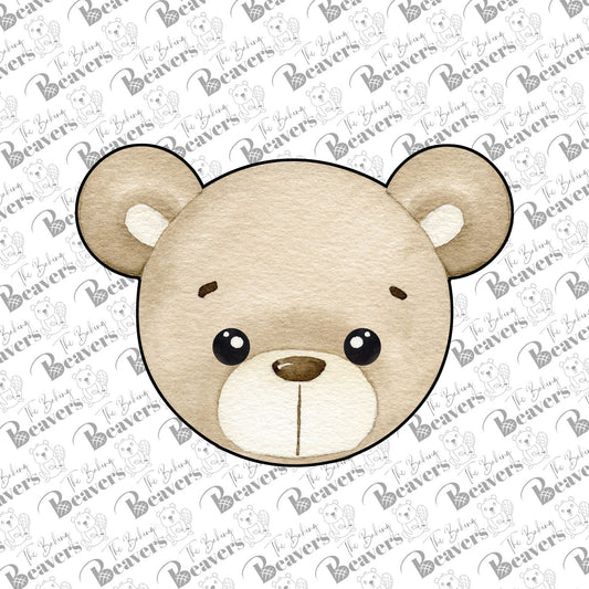 Teddy Bear Face Cookie Cutter