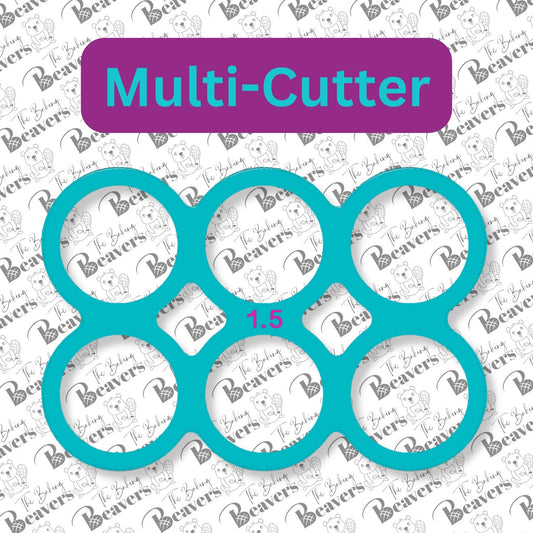 Multi-Circle Cookie Cutter (Cuts 6 or 12 Circles at Once)