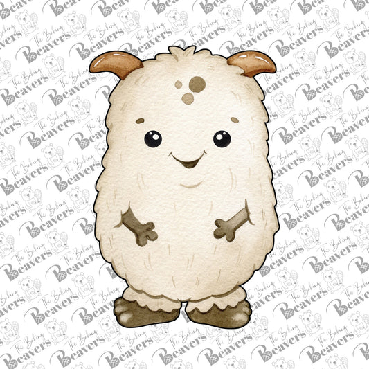 Cute Monster #2 Cookie Cutter