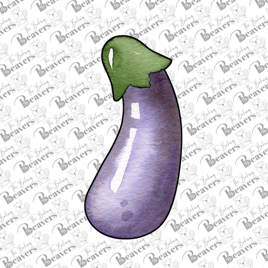 Eggplant Cookie Cutter