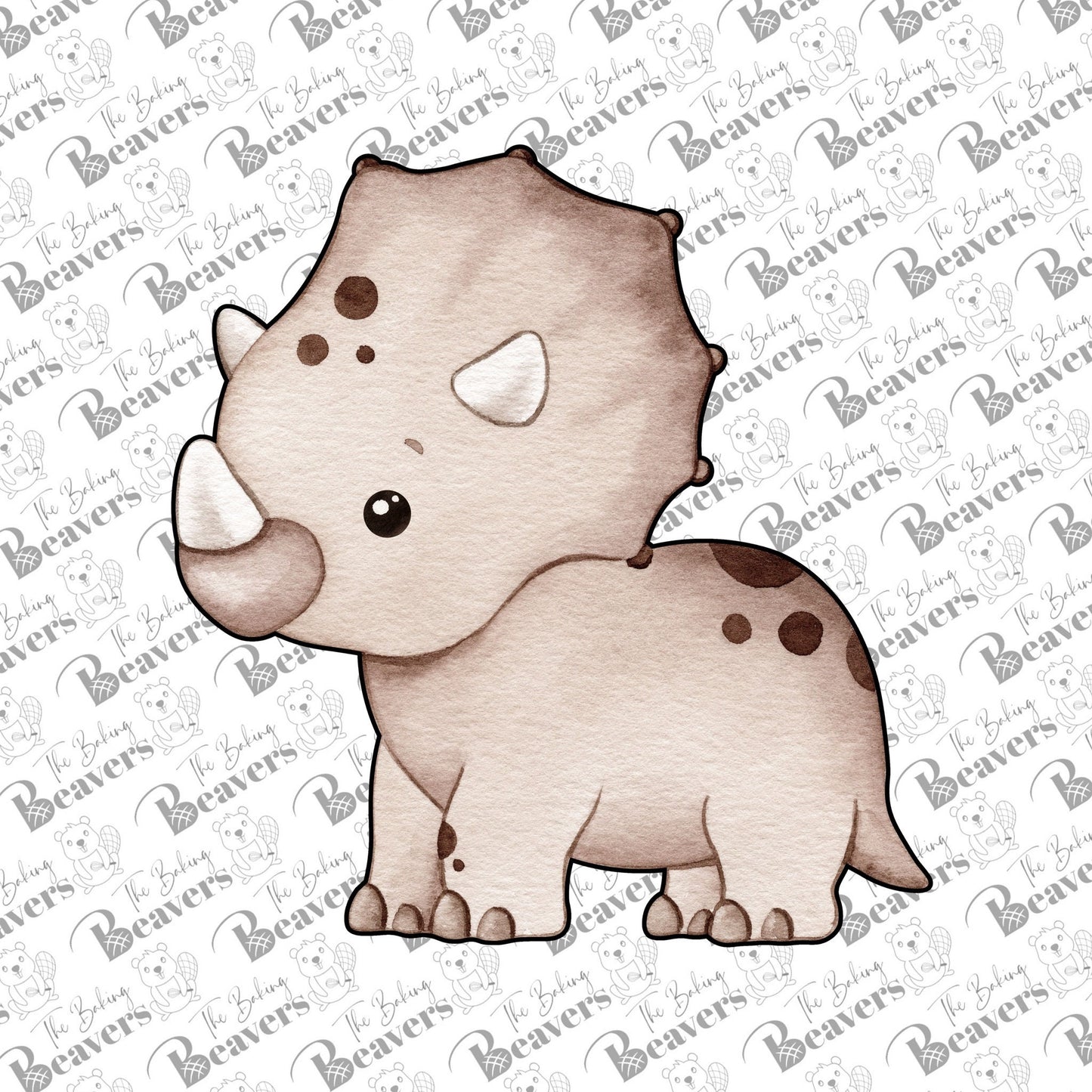 Triceratops Dinosaur Cookie Cutter