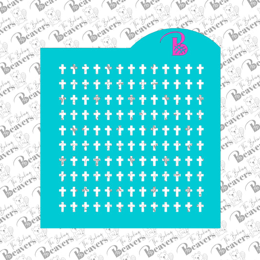 Cross Sprinkle Stencils